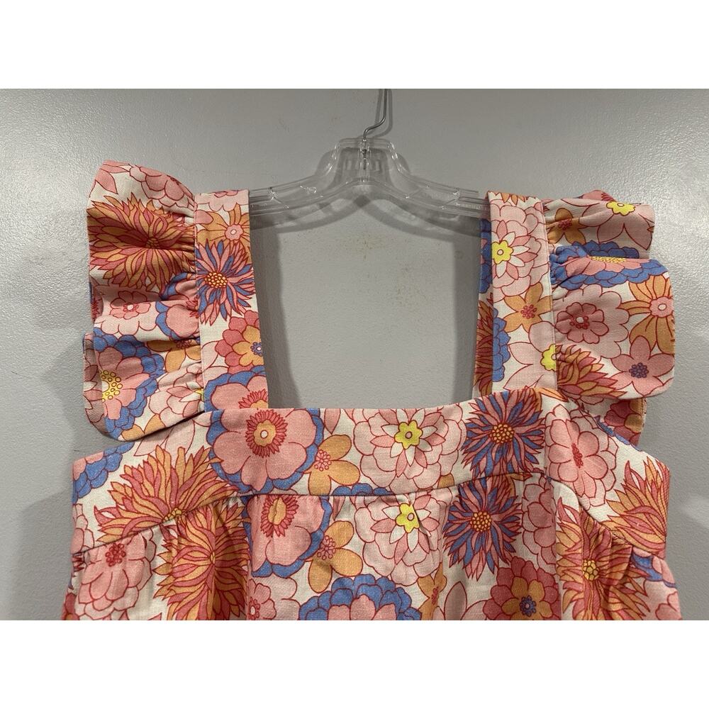 Tuckernuck x Cameran Eubanks NWT Folly Floral Hazel Flutter Sleeve Mini Dress L - Picture 3 of 10